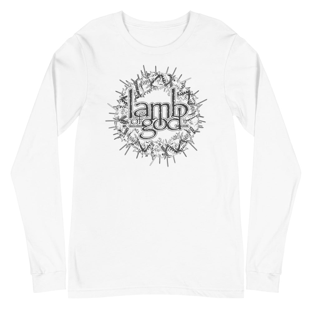 Lamb of God - Badge Logo Long Sleeve T-Shirt [Apparel] (ONLINE ORDER ONLY)