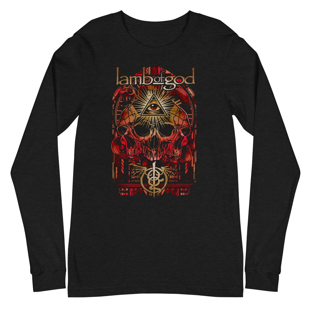 Lamb of God - Providence Skull Long Sleeve T-Shirt [Apparel] (ONLINE ORDER ONLY)