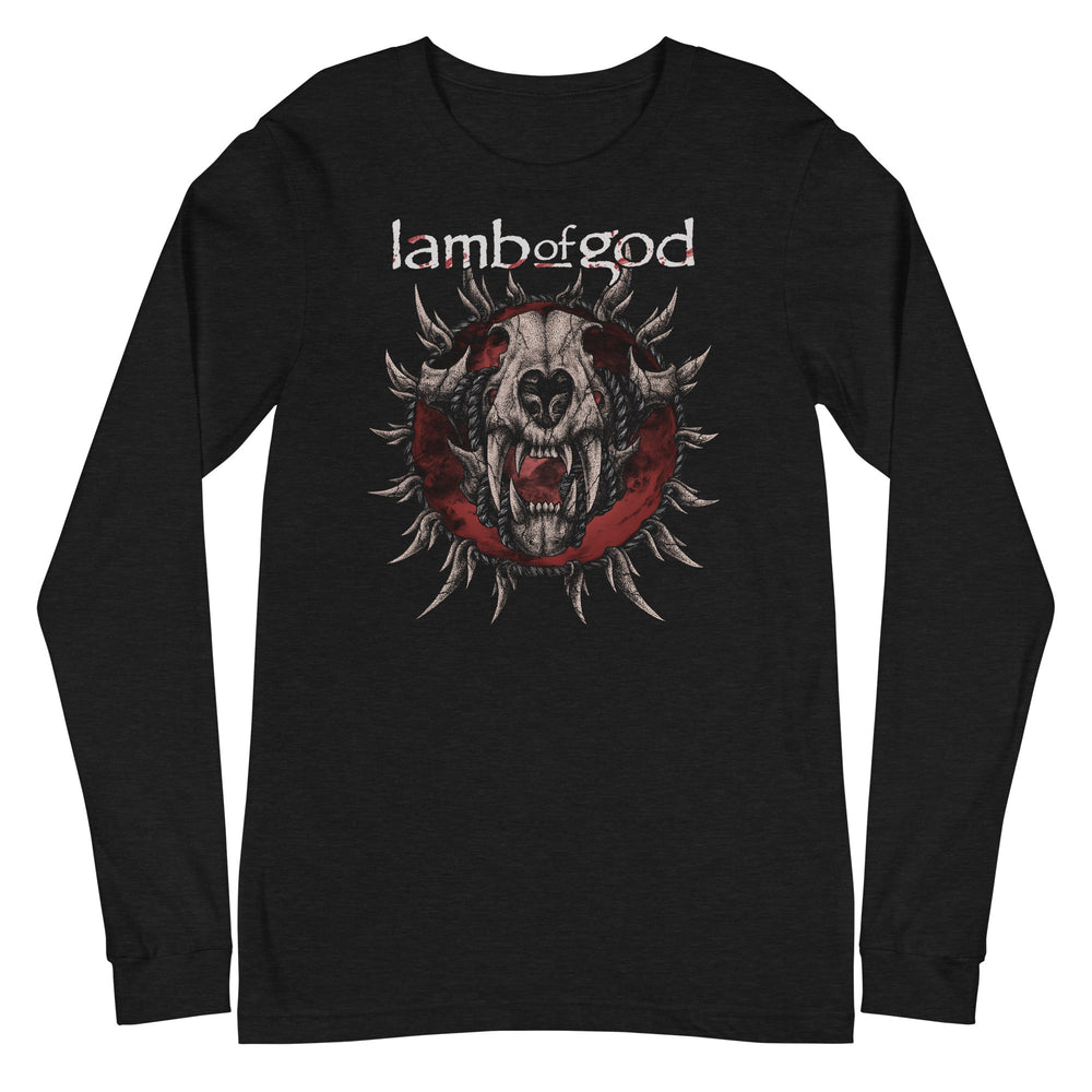 Lamb of God - Steer Skull Long Sleeve T-Shirt [Apparel] (ONLINE ORDER ONLY)