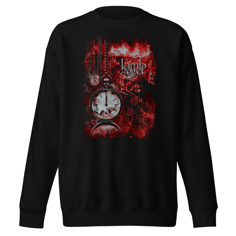 Lamb of God - Ticking Clock Sweatshirt [Apparel] (ONLINE ORDER ONLY)