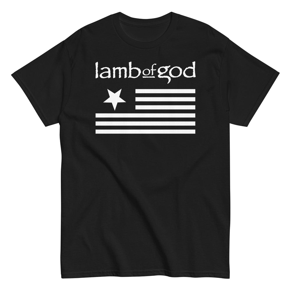 Lamb of God - White Flag T-Shirt [] (ONLINE ORDER ONLY)
