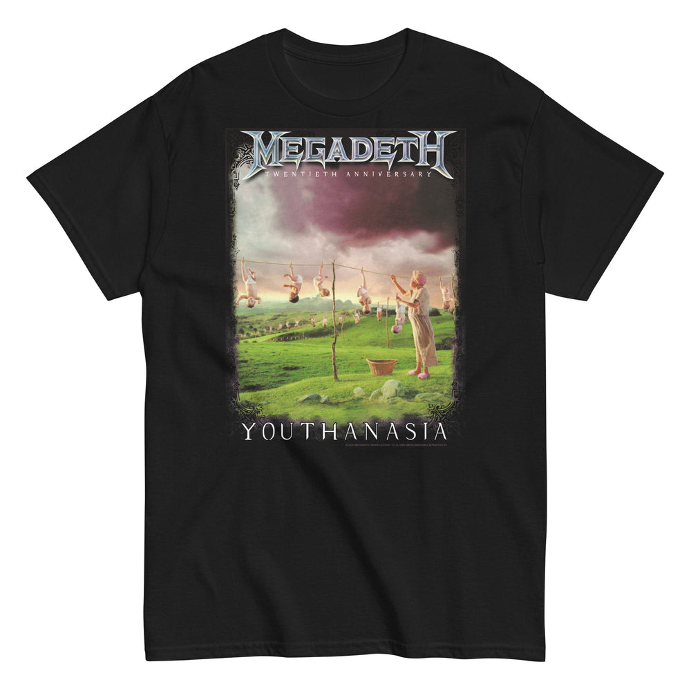 Megadeth - 20th Youthanasia T-Shirt [] (ONLINE ORDER ONLY)