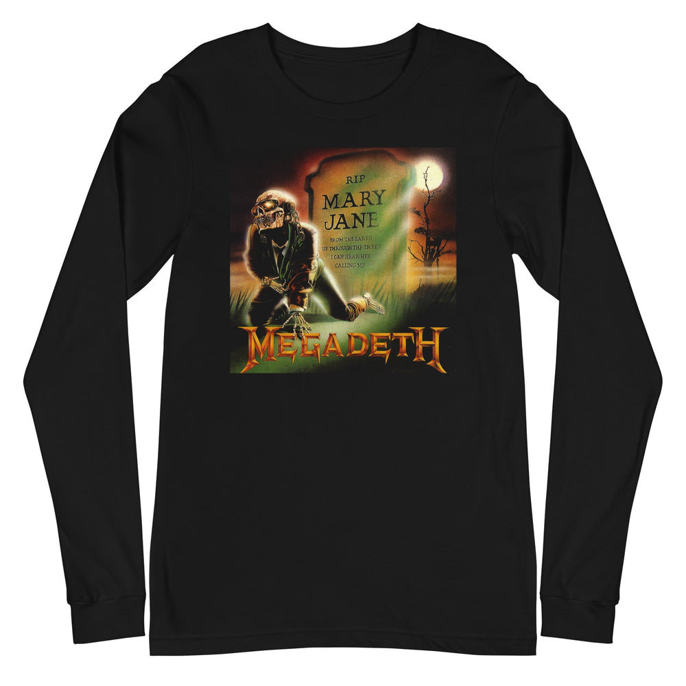 Megadeth - R.I.P. Mary Jane Long Sleeve T-Shirt [Apparel] (ONLINE ORDER ONLY)