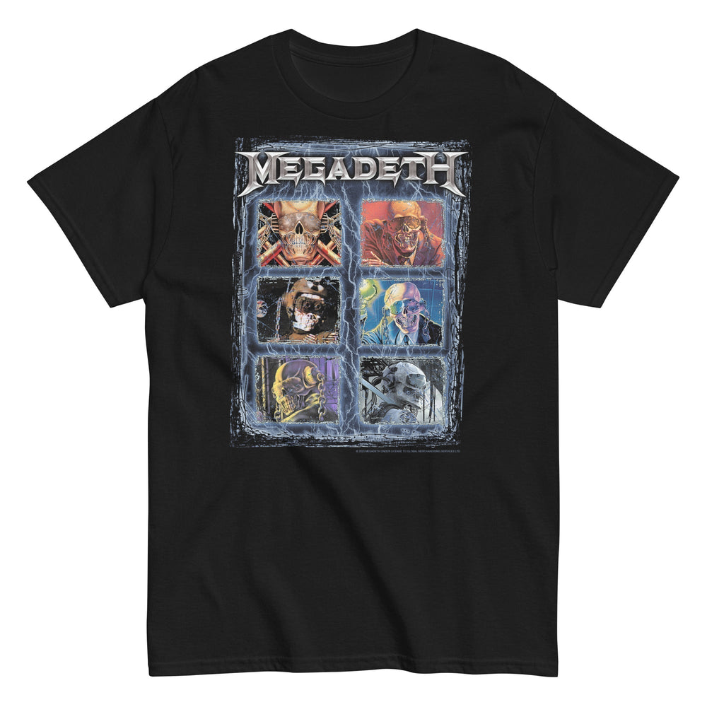 Megadeth - Six Vics T-Shirt [] (ONLINE ORDER ONLY)