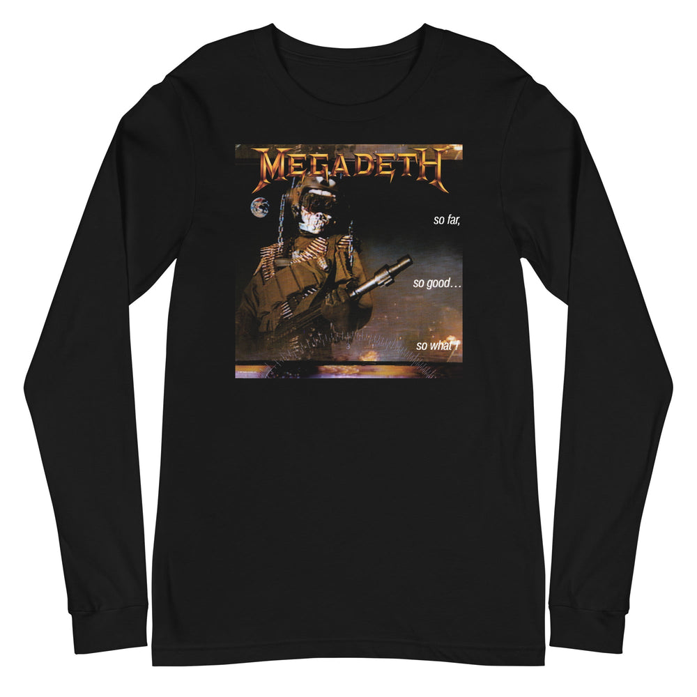 Megadeth - So Far, So Good, So What? Long Sleeve T-Shirt [Apparel] (ONLINE ORDER ONLY)