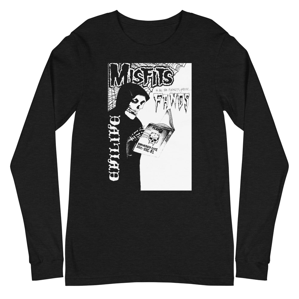Misfits - Fangs Long Sleeve T-Shirt [Apparel] (ONLINE ORDER ONLY)