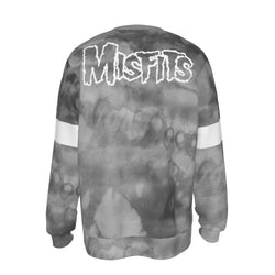 Misfits Folded Skull All Over Print Sweatshirt [] (ONLINE ORDER ONLY)