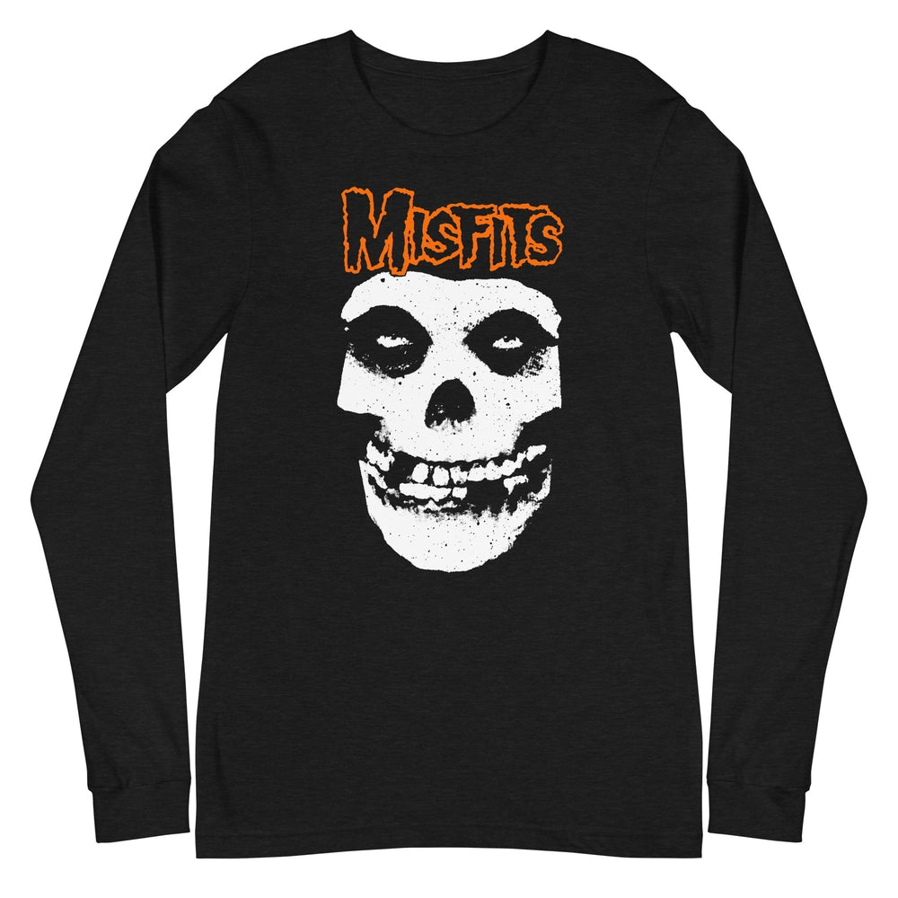 Misfits - Orange Skull Long Sleeve T-Shirt [Apparel] (ONLINE ORDER ONLY)