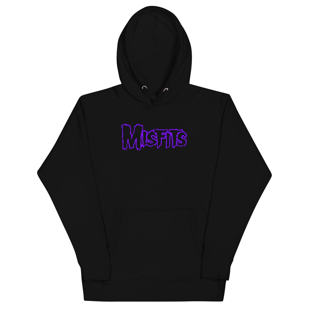 Misfits - Purple Drip Logo Hoodie [Apparel] (ONLINE ORDER ONLY)