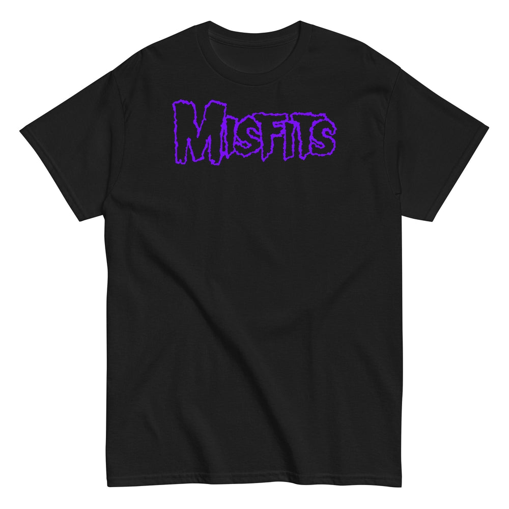 Misfits - Purple Drip Logo T-Shirt [] (ONLINE ORDER ONLY)