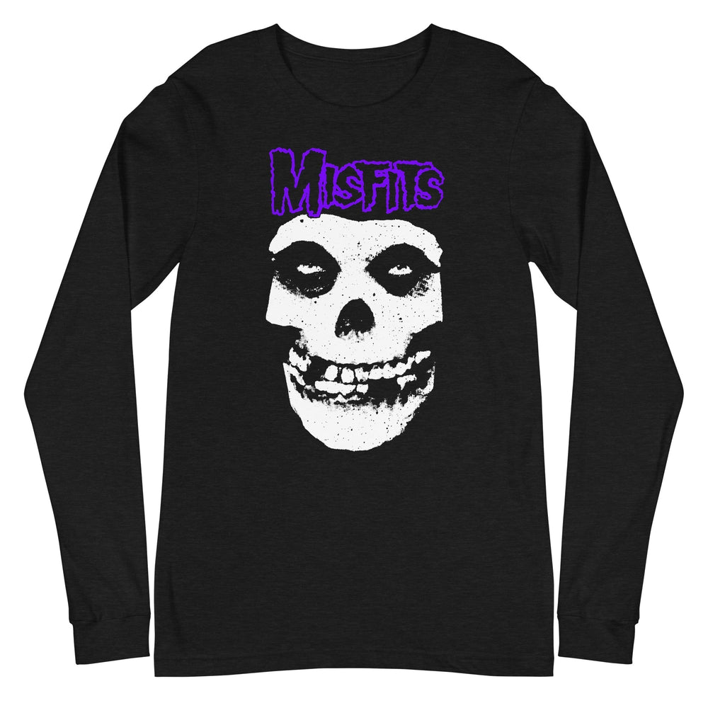 Misfits - Purple Skull Long Sleeve T-Shirt [Apparel] (ONLINE ORDER ONLY)