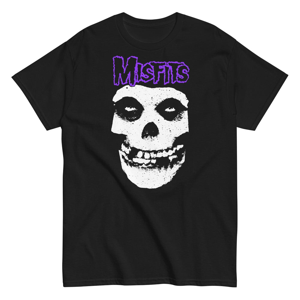 Misfits - Purple Skull T-Shirt [] (ONLINE ORDER ONLY)