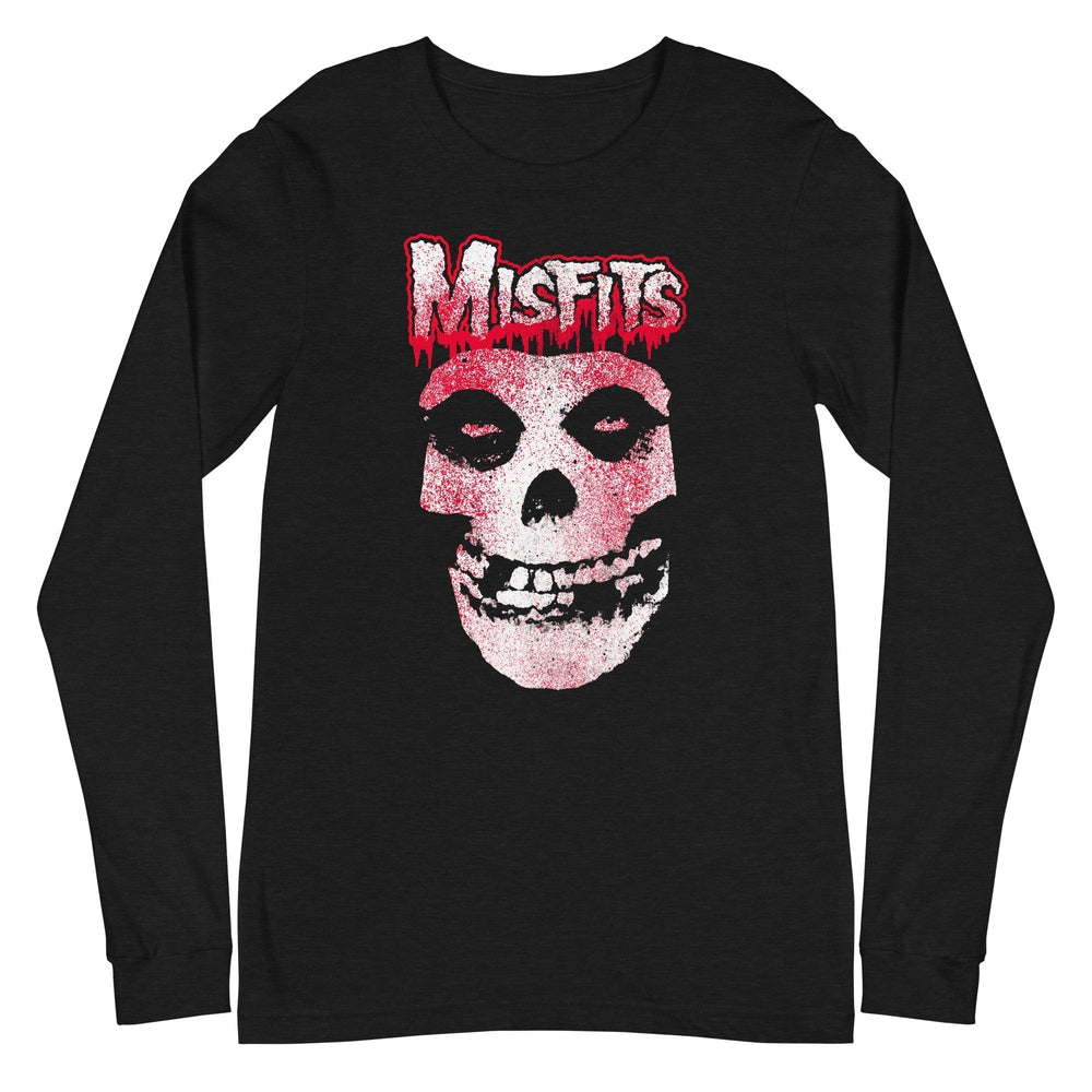 Misfits - Tagged Skull Long Sleeve T-Shirt [Apparel] (ONLINE ORDER ONLY)