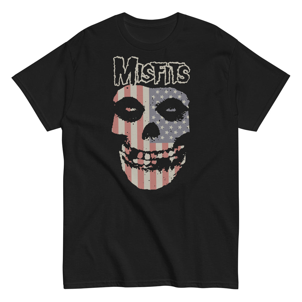 Misfits - USA Skull T-Shirt [] (ONLINE ORDER ONLY)