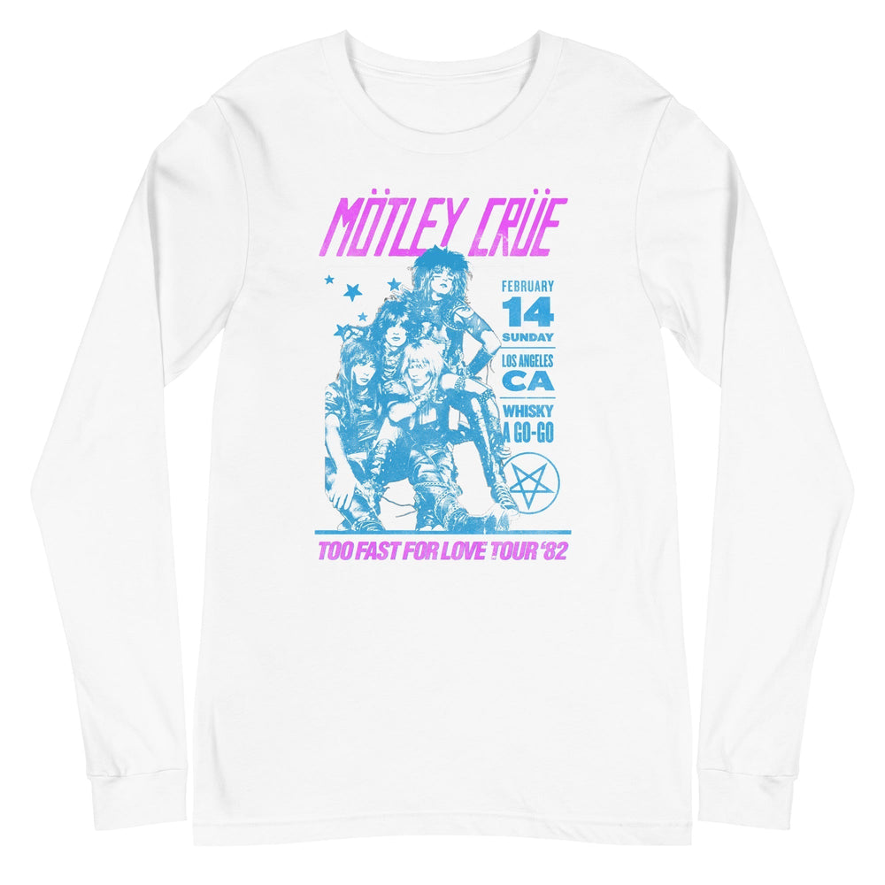 Motley Crue - Fast Love Long Sleeve T-Shirt [Apparel] (ONLINE ORDER ONLY)