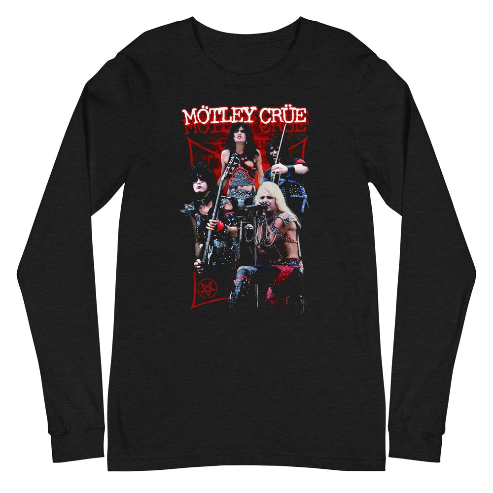 Motley Crue - Live Long Sleeve T-Shirt [Apparel] (ONLINE ORDER ONLY)