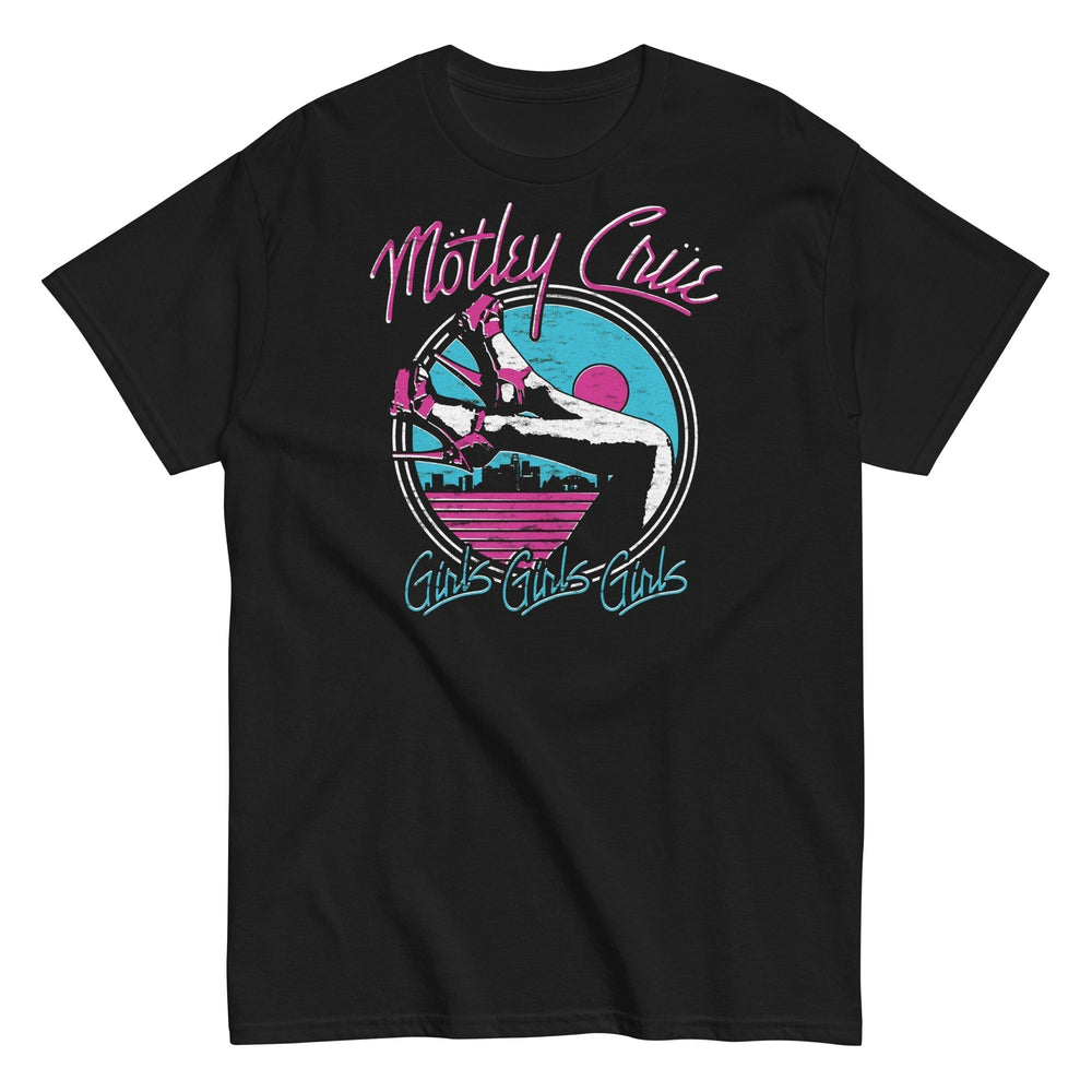 Motley Crue - Miami Girls T-Shirt [] (ONLINE ORDER ONLY)
