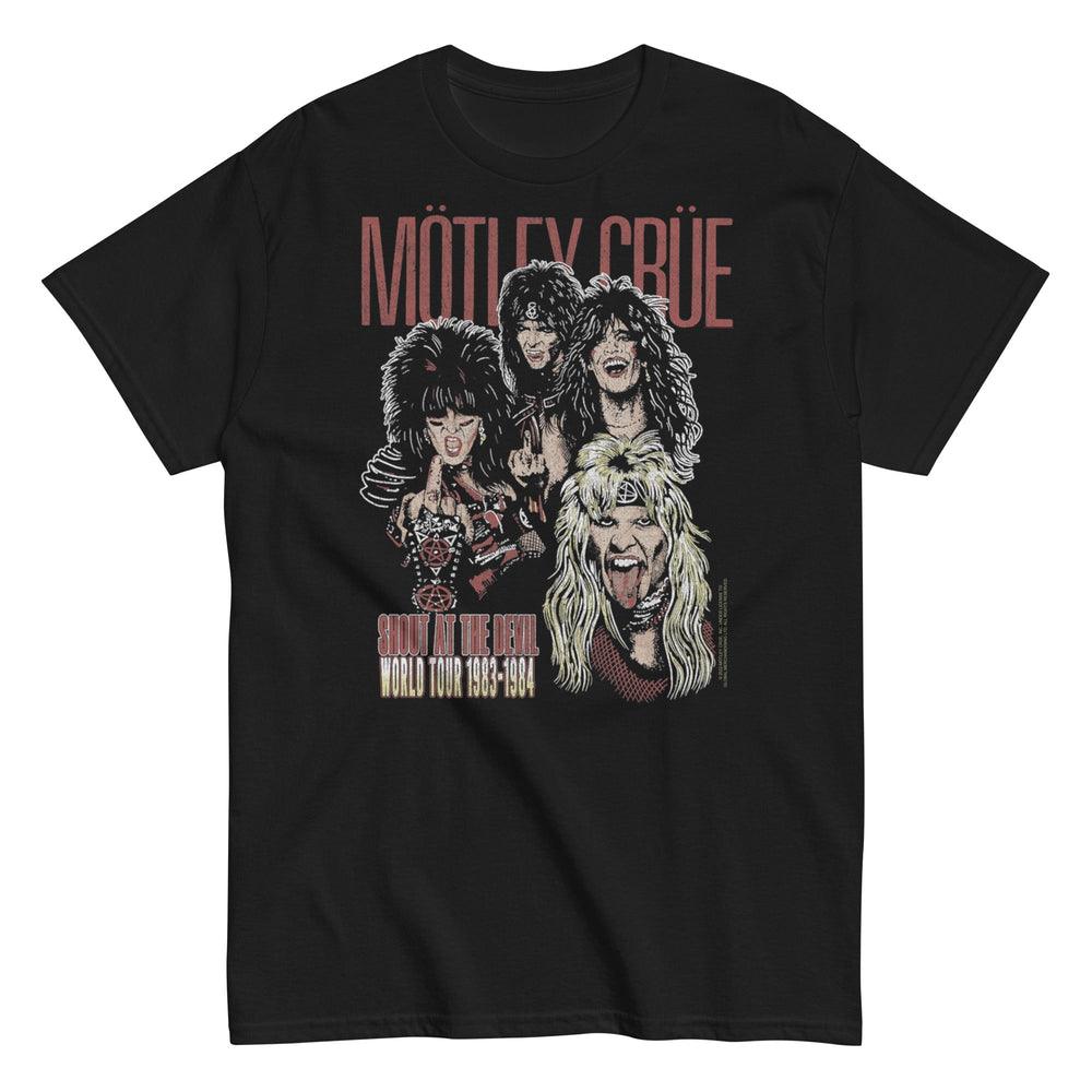 Motley Crue - Shout at the Devil T-Shirt [] (ONLINE ORDER ONLY)