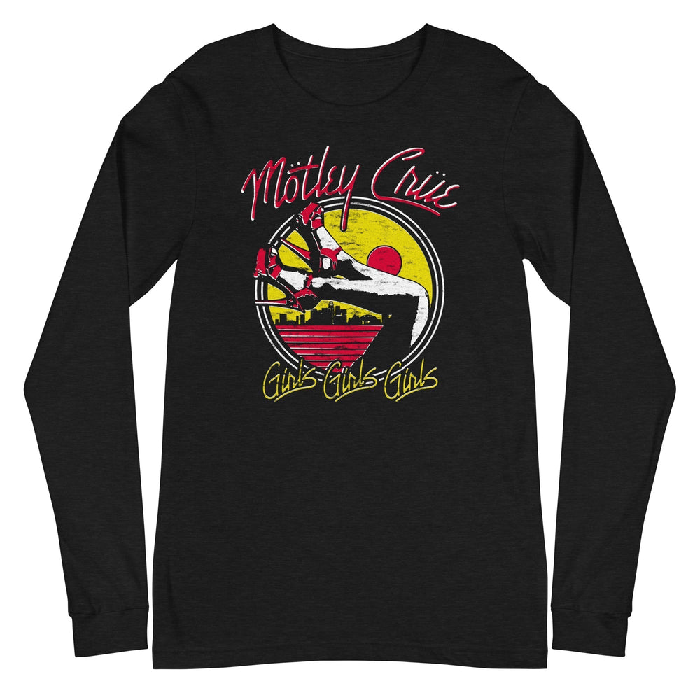 Motley Crue - Sunset Girls Long Sleeve T-Shirt [Apparel] (ONLINE ORDER ONLY)