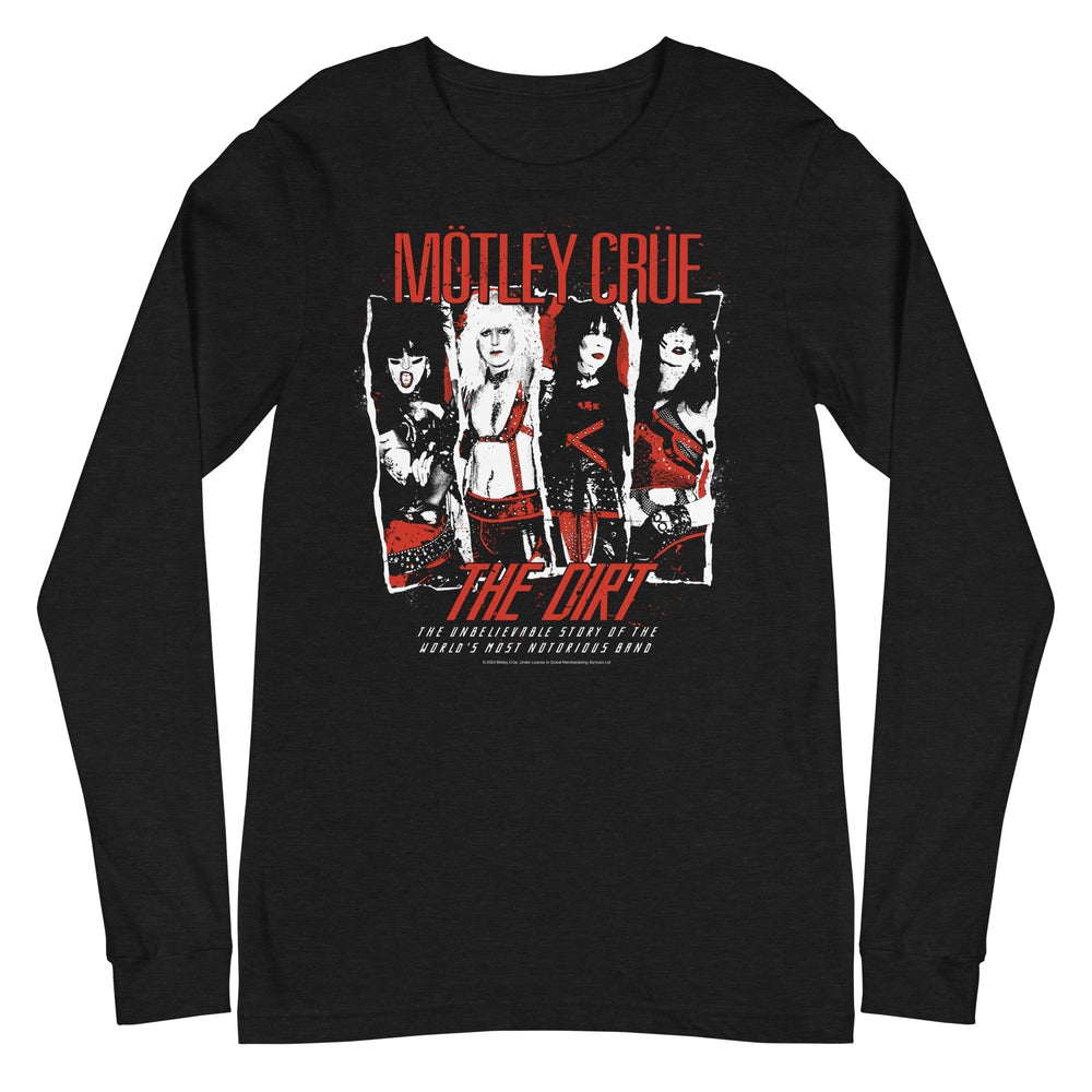 Motley Crue - The Dirt Long Sleeve T-Shirt [Apparel] (ONLINE ORDER ONLY)