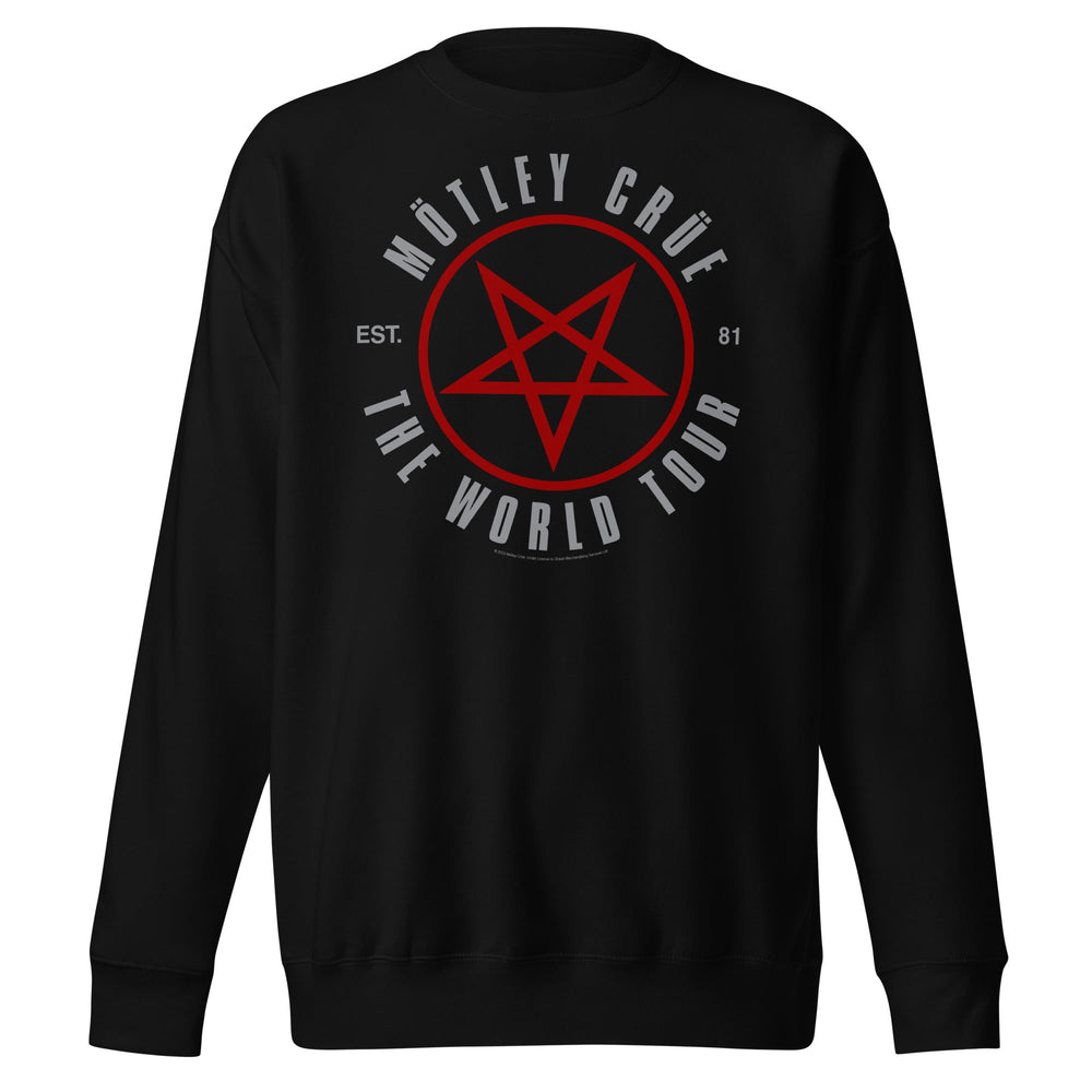 Motley Crue - The World Tour Sweatshirt [Apparel] (ONLINE ORDER ONLY)