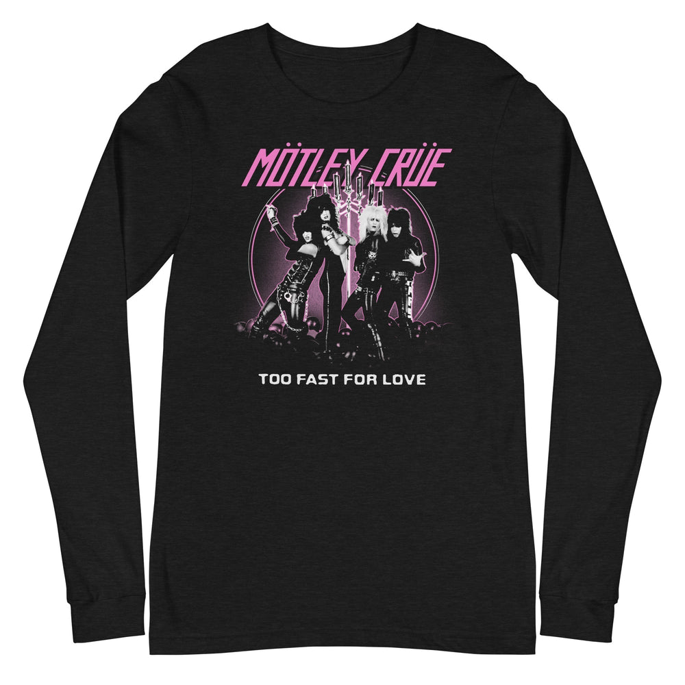 Motley Crue - Too Fast for Love Long Sleeve T-Shirt [Apparel] (ONLINE ORDER ONLY)