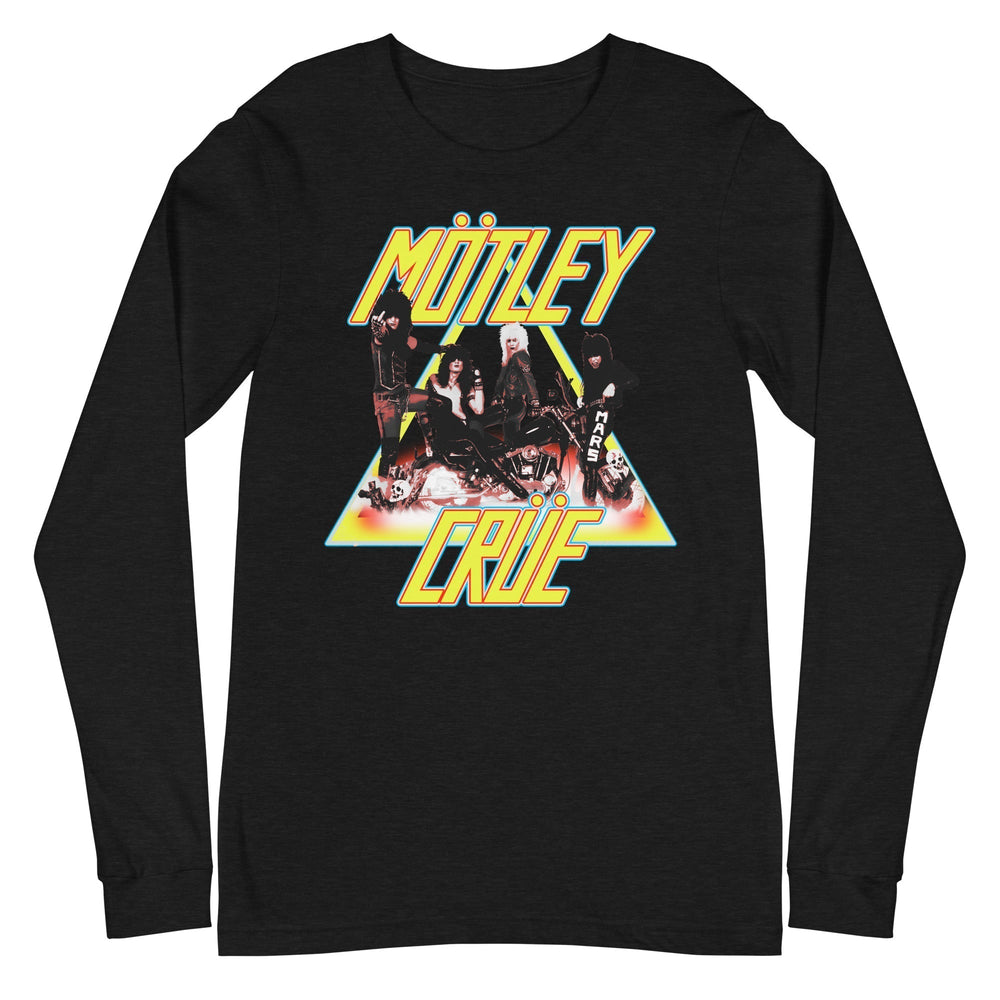 Motley Crue - Triangle Logo Long Sleeve T-Shirt [Apparel] (ONLINE ORDER ONLY)