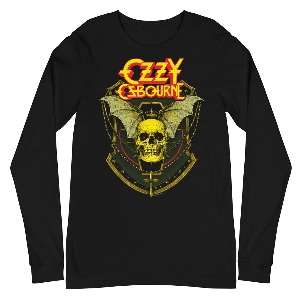 Ozzy Osbourne - Bat Skull Long Sleeve T-Shirt [Apparel] (ONLINE ORDER ONLY)