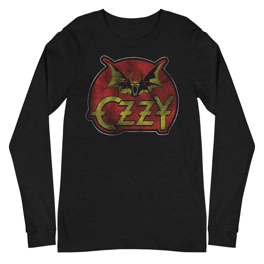 Ozzy Osbourne - Flaming Bat Long Sleeve T-Shirt [Apparel] (ONLINE ORDER ONLY)