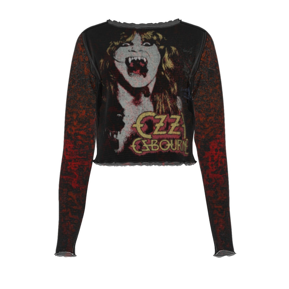 Ozzy Osbourne Vampire Women's Mesh Top [Apparel] (ONLINE ORDER ONLY)