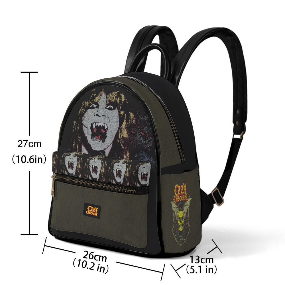 Ozzy Osbourne x3 Mini-Backpack - Vegan Leather [Backpack] (ONLINE ORDER ONLY)