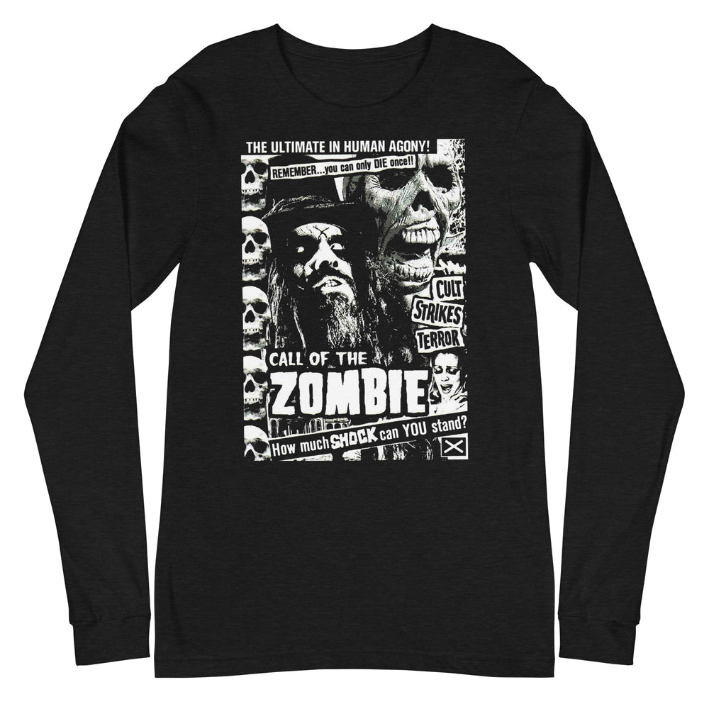 Rob Zombie - Black and White Long Sleeve T-Shirt [Apparel] (ONLINE ORDER ONLY)