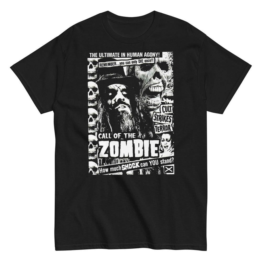 Rob Zombie - Black and White T-Shirt [] (ONLINE ORDER ONLY)