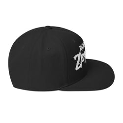 Rob Zombie Classic Logo Black Embroidered Snap Back Hat [Apparel] (ONLINE ORDER ONLY)