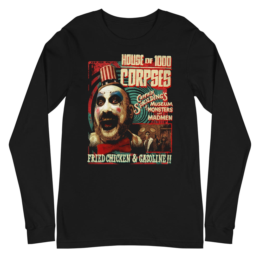 Rob Zombie - Fried Chicken and Gasoline Long Sleeve T-Shirt [Apparel] (ONLINE ORDER ONLY)