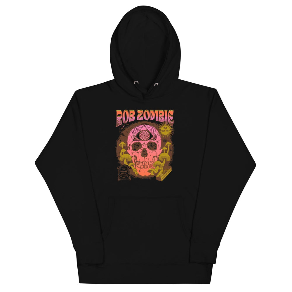Rob Zombie - Hippie Skull Hoodie [Apparel] (ONLINE ORDER ONLY)