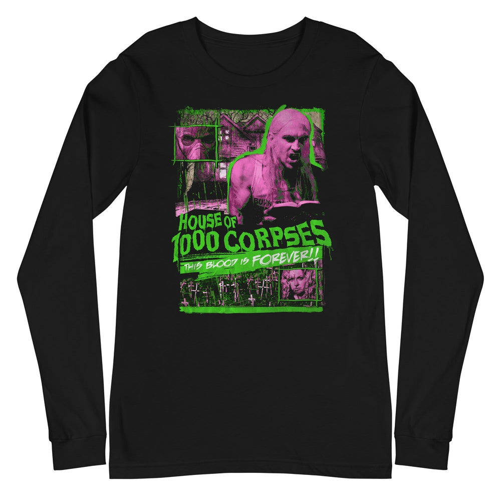 Rob Zombie - House of 1000 Corpses Long Sleeve T-Shirt [Apparel] (ONLINE ORDER ONLY)