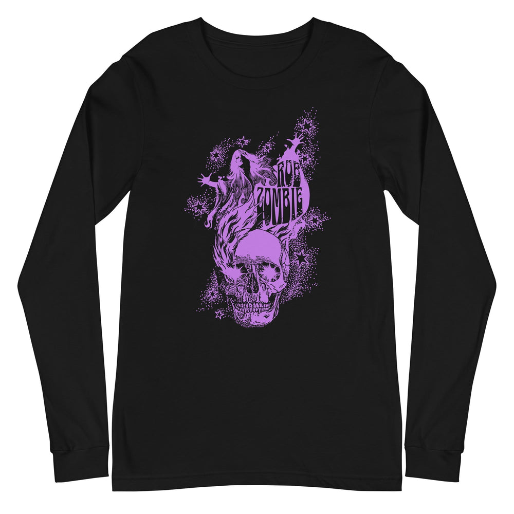 Rob Zombie - Purple Skull Long Sleeve T-Shirt [Apparel] (ONLINE ORDER ONLY)