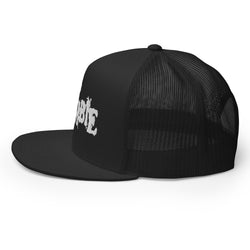 Rob Zombie White Logo Embroidered Trucker Hat [Apparel] (ONLINE ORDER ONLY)