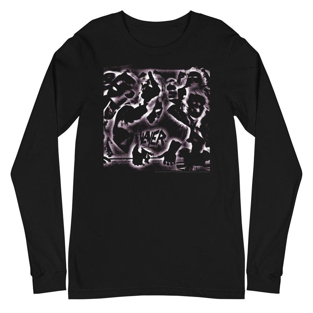 Slayer - Abstract Logo Long Sleeve T-Shirt [Apparel] (ONLINE ORDER ONLY)