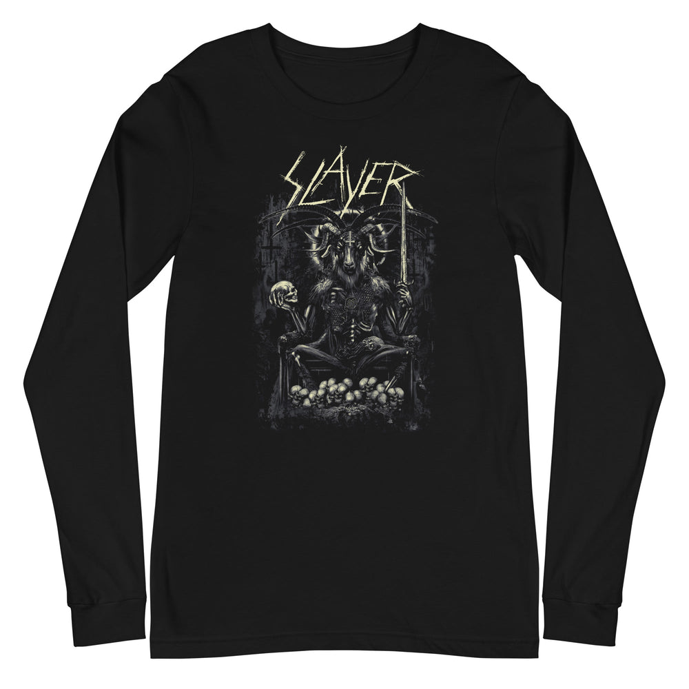 Slayer - Demon Head Long Sleeve T-Shirt [Apparel] (ONLINE ORDER ONLY)