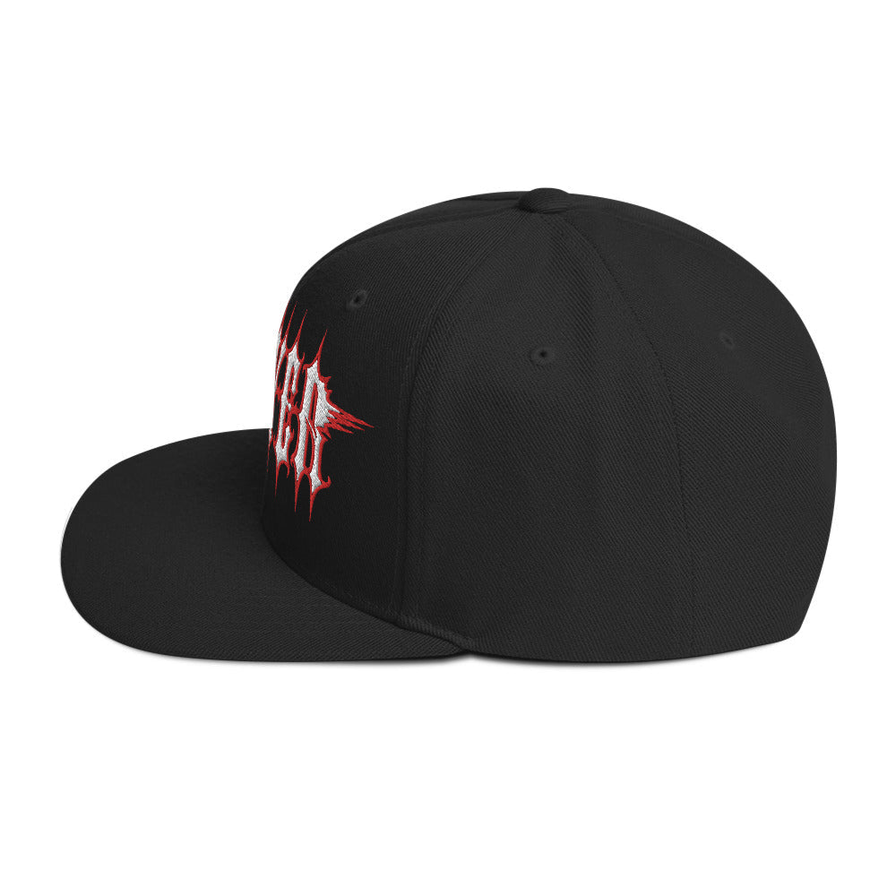 Slayer Electric Logo Embroidered Snapback Hat [Apparel] (ONLINE ORDER ONLY)