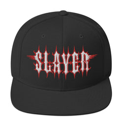 Slayer Electric Logo Embroidered Snapback Hat [Apparel] (ONLINE ORDER ONLY)
