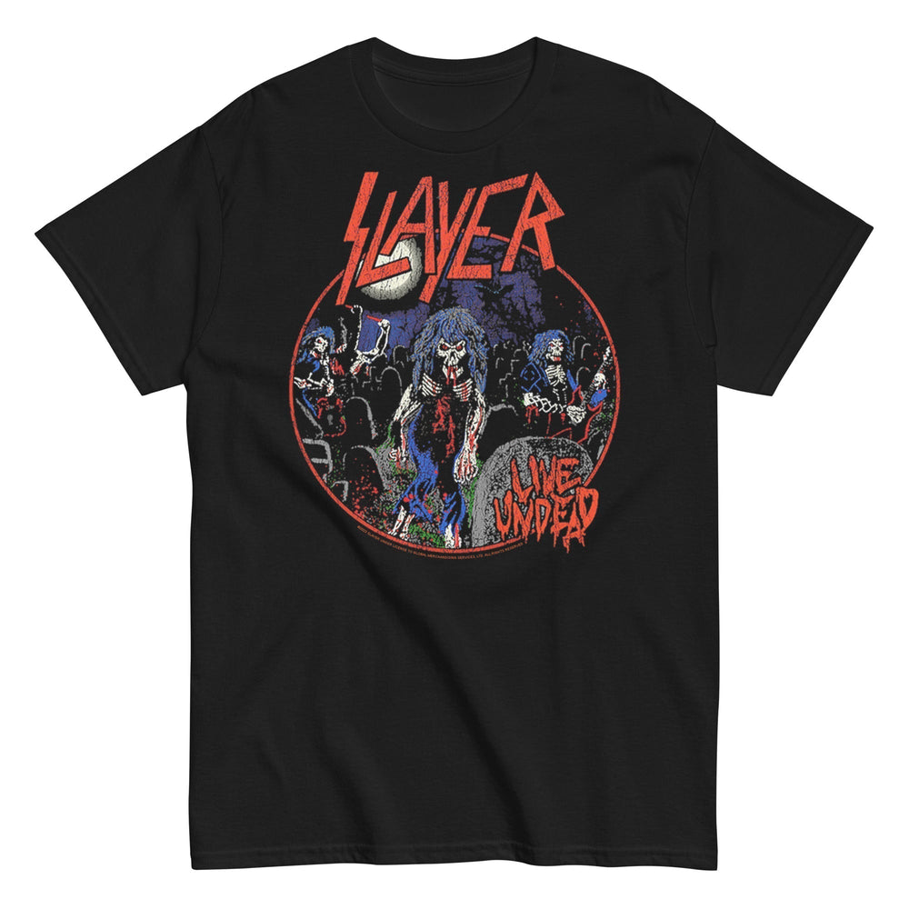 Slayer - Live Undead T-Shirt [] (ONLINE ORDER ONLY)