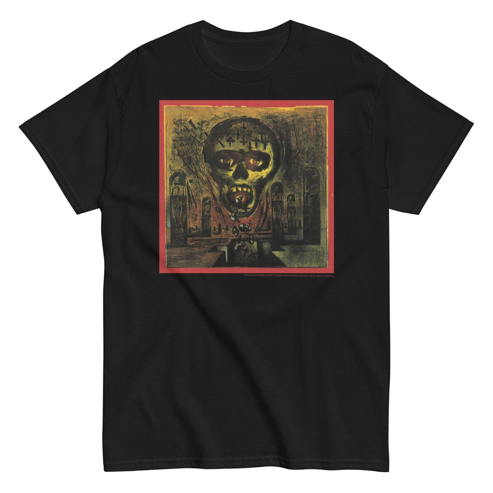Slayer - Painted Skull T-Shirt [] (ONLINE ORDER ONLY)