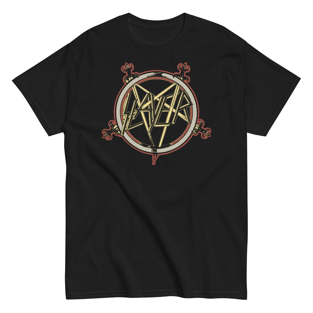 Slayer - Pentagram Logo T-Shirt [] (ONLINE ORDER ONLY)