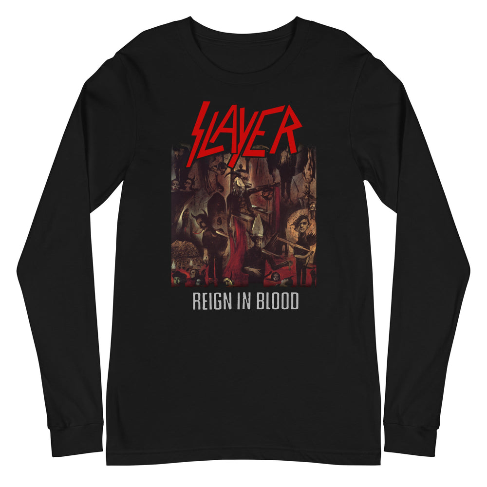 Slayer - Reign in Blood Long Sleeve T-Shirt [Apparel] (ONLINE ORDER ONLY)