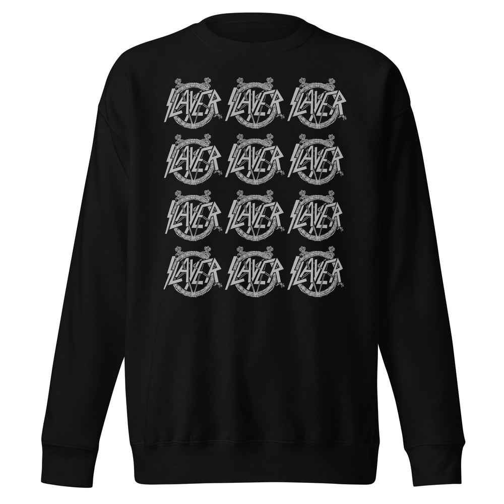 Slayer - Repeat Logo Sweatshirt [Apparel] (ONLINE ORDER ONLY)