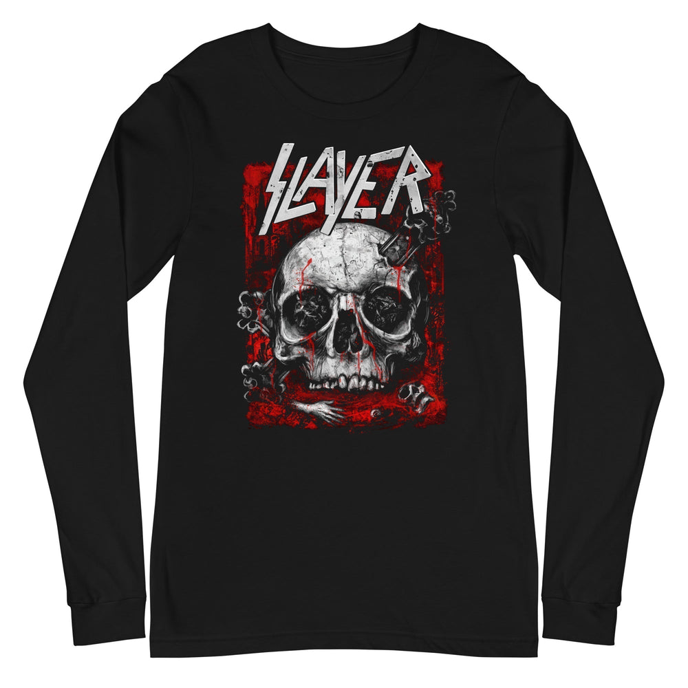 Slayer - Skull Logo Long Sleeve T-Shirt [Apparel] (ONLINE ORDER ONLY)