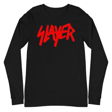 Slayer - Tagged Logo Long Sleeve T-Shirt [Apparel] (ONLINE ORDER ONLY)